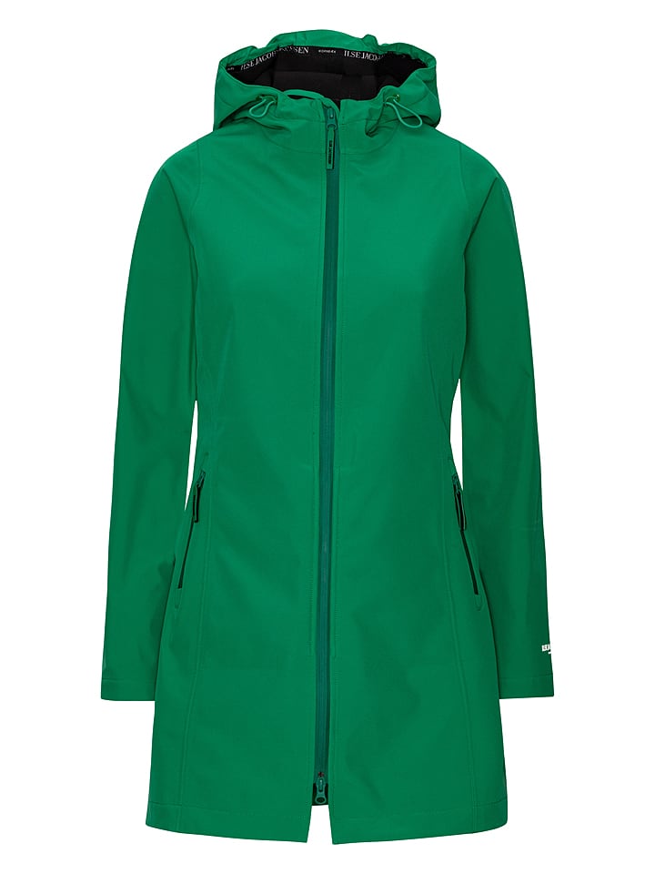 Ilse Jacobsen Płaszcz softshellowy w kolorze zielonym rozmiar: 40
