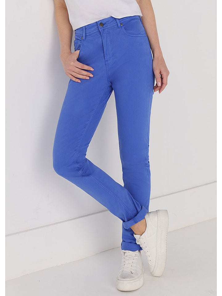 CIMARRON Spodnie w kolorze kobaltowym rozmiar: W34