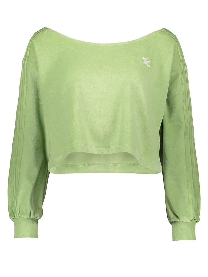 adidas Bluza w kolorze zielonym rozmiar: 32