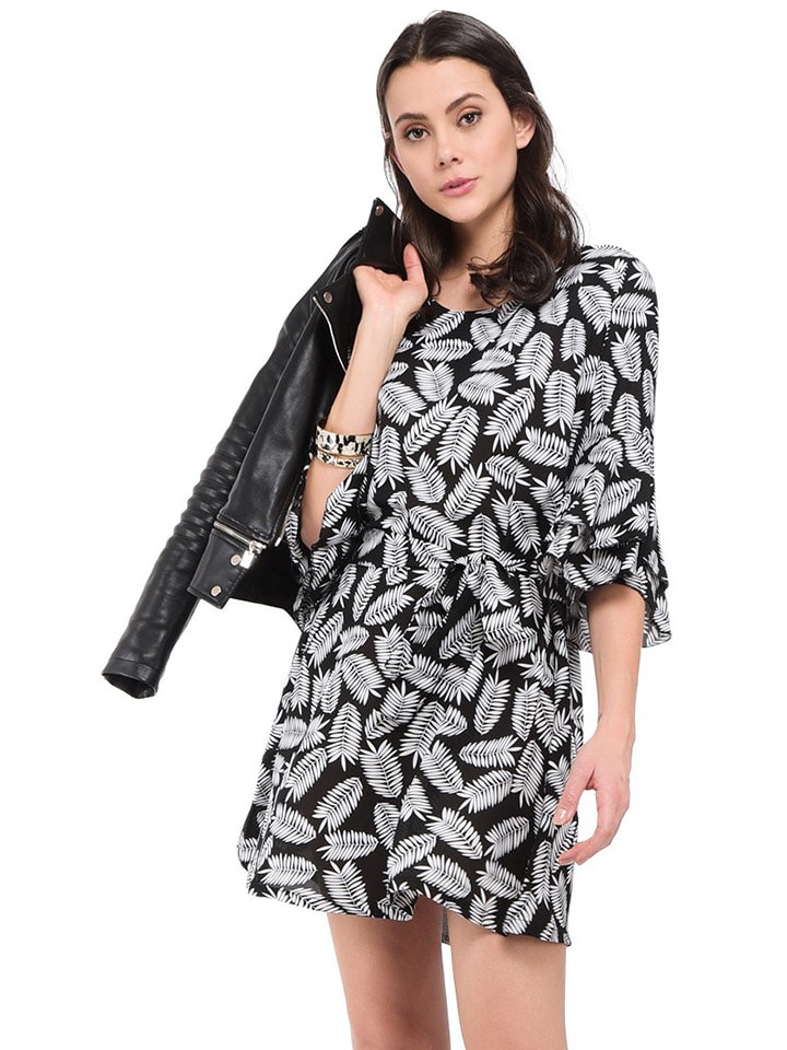 William de Faye Sukienka w kolorze czarno-białym rozmiar: 36