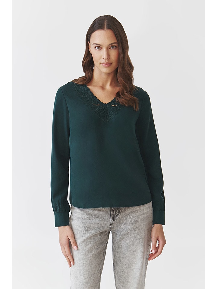 TATUUM Bluzka w kolorze ciemnozielonym rozmiar: 36