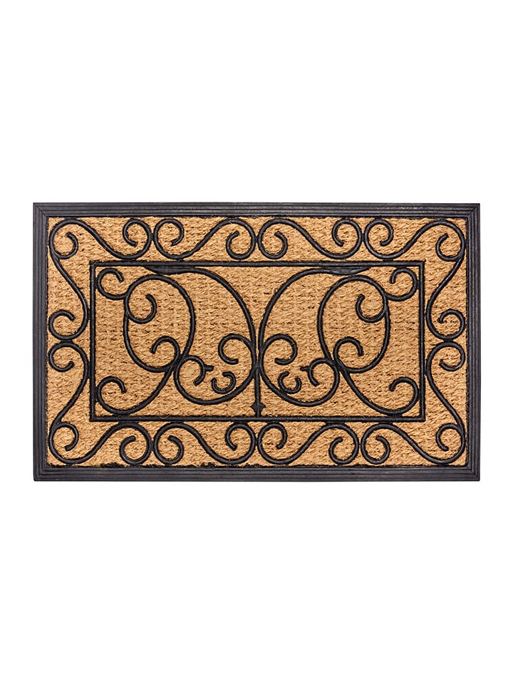 Hanse Home Wycieraczka w kolorze jasnobrązowym z włókna kokosowego rozmiar: 45x75 cm