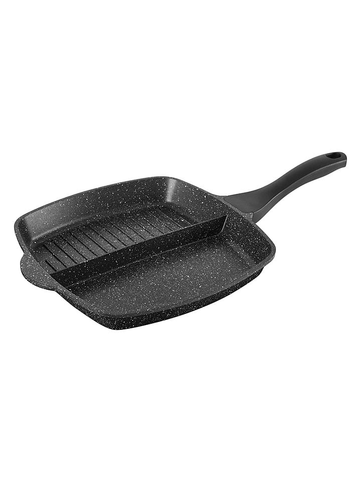 Sitram Patelnia grillowa "Exclu-Web" w kolorze czarnym - 26 x 26 cm rozmiar: onesize