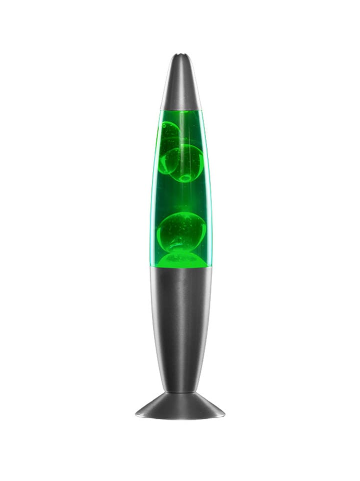 InnovaGoods Lampa-lawa w kolorze srebrno-zielonym - wys. 34 x Ø 8,5 cm rozmiar: onesize