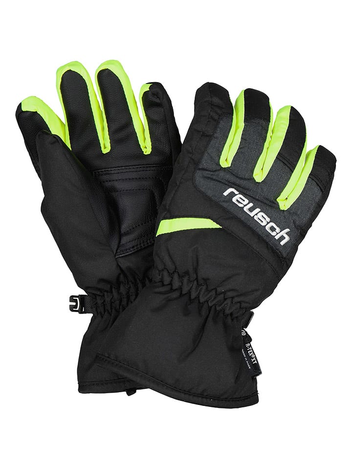 Reusch Rękawiczki funkcyjne "Bennet R-TEX® XT" w kolorze czarno-żółtym rozmiar: 4