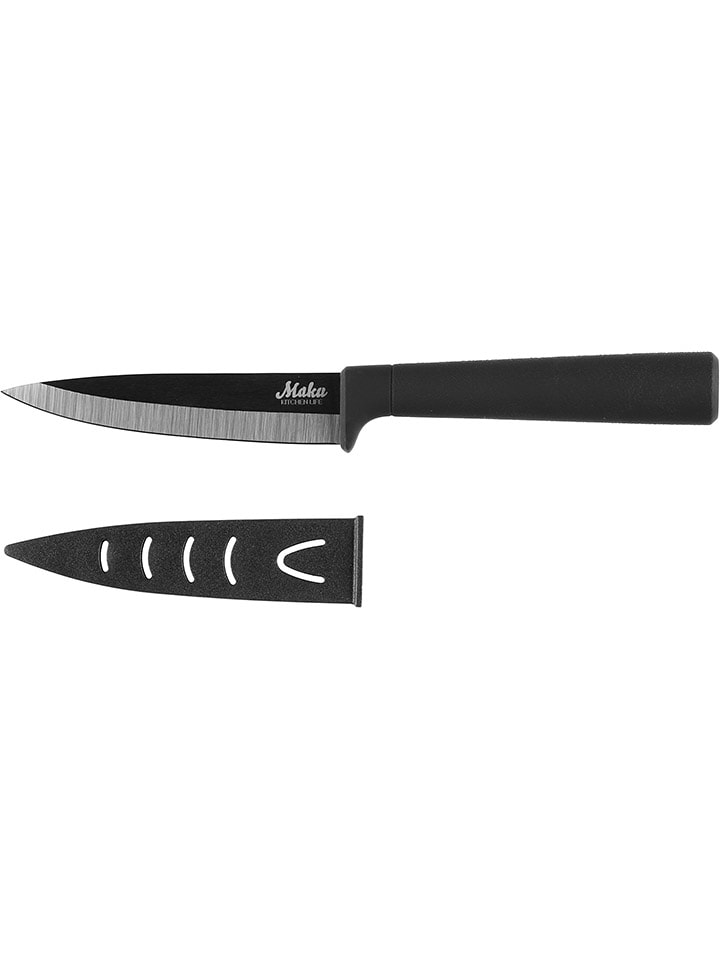 Maku Nóż ceramiczny w kolorze czarnym - dł. 20 cm rozmiar: onesize