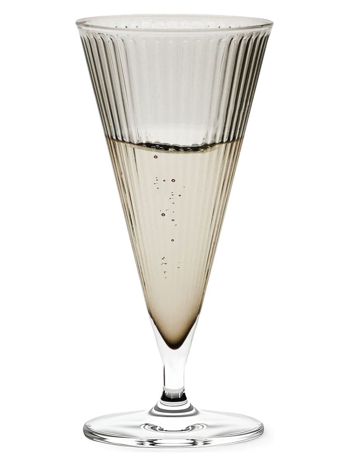 Rosendahl Kieliszki (2 szt.) "Nouveau" w kolorze szarym do szampana - 200 ml rozmiar: onesize