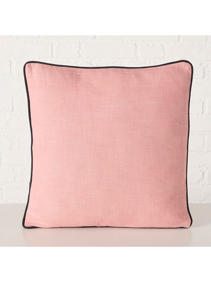 Boltze Poduszka "Rosay" w kolorze jasnoróżowym - 45 x 45 cm rozmiar: onesize