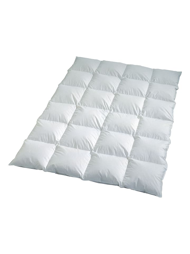 Häussling Bettwaren Zimowa kołdra puchowa w kolorze białym rozmiar: 200x220 cm