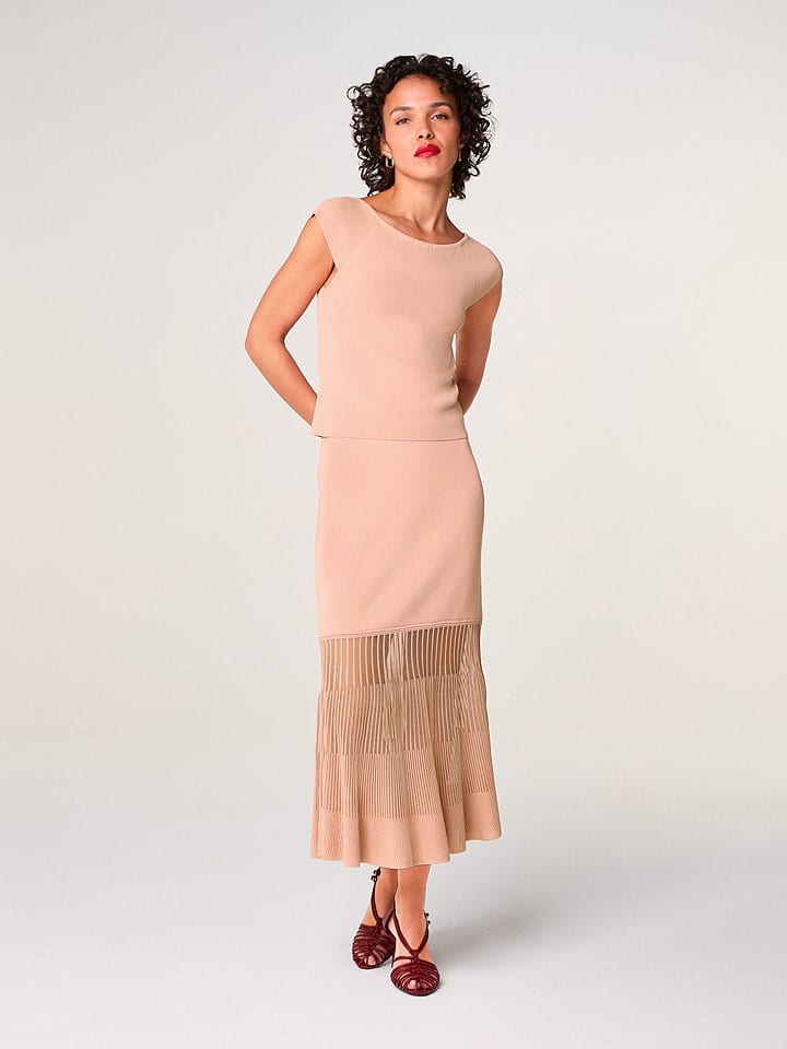 Rodier Top w kolorze jasnoróżowym rozmiar: S