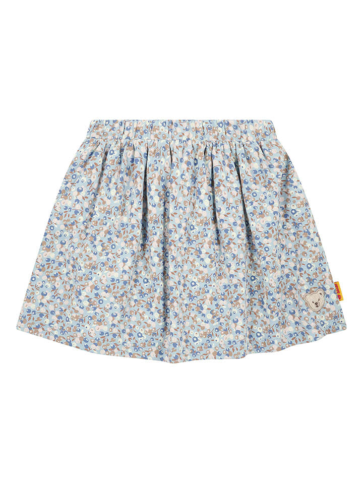 Steiff Spódnica w kolorze błękitno-beżowym rozmiar: 98