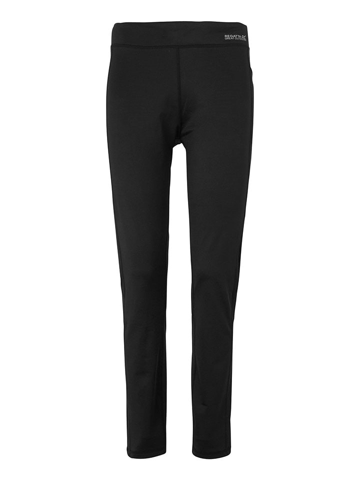 Regatta Legginsy zimowe "Holeen II" w kolorze czarnym rozmiar: 46