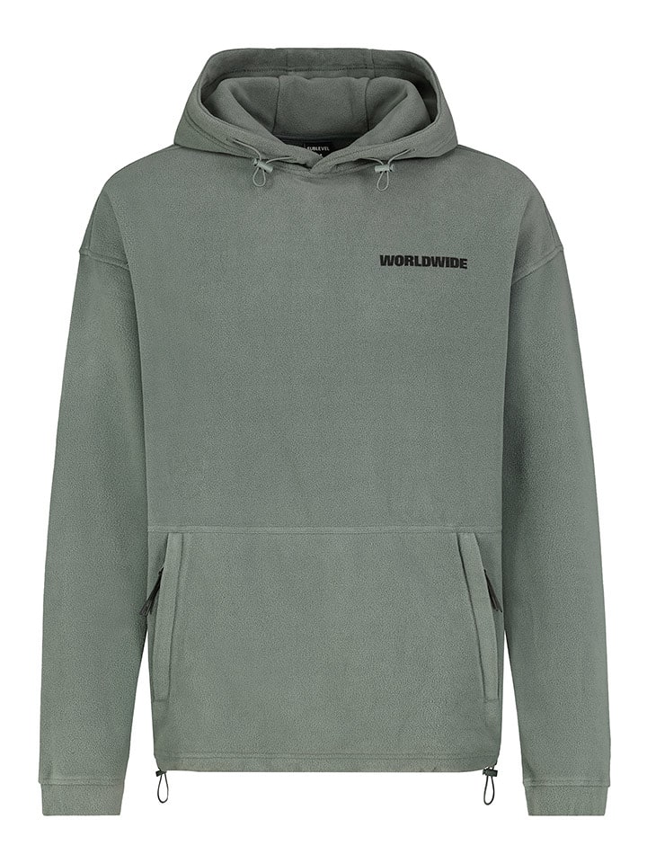 Sublevel Bluza polarowa w kolorze zielonym rozmiar: M