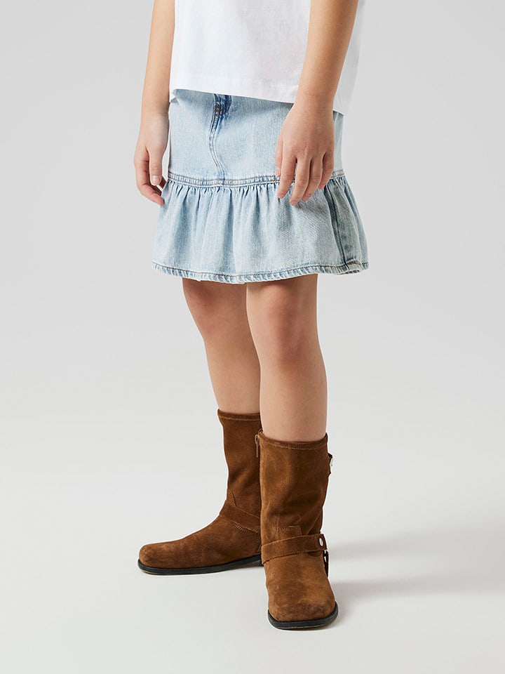 name it Spódnica "Nynne" w kolorze błękitnym rozmiar: 128