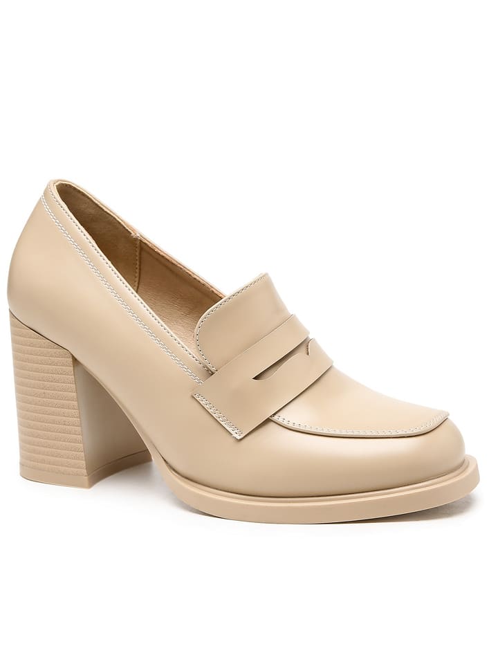 C'M Czółenka w kolorze beżowym rozmiar: 41