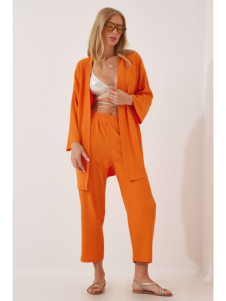 Happiness Istanbul 2-częściowy zestaw w kolorze pomarańczowym rozmiar: 36