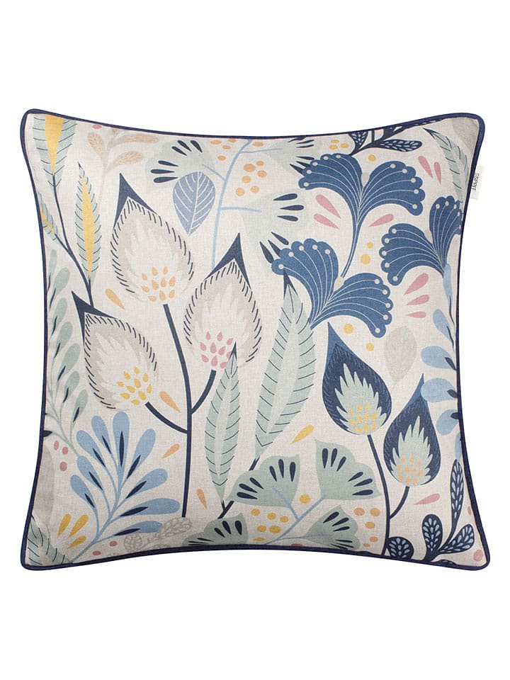 ESPRIT Poszewka w kolorze biało-niebieskim na poduszkę rozmiar: 45x45 cm