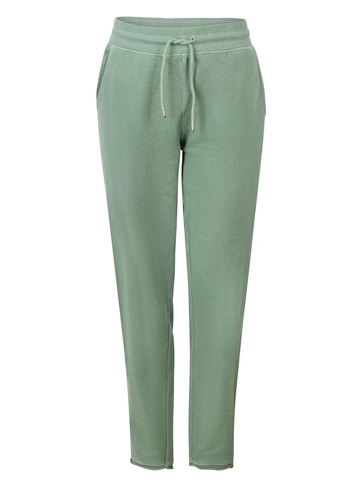 LIEBLINGSSTÜCK Spodnie dresowe w kolorze zielonym rozmiar: XS