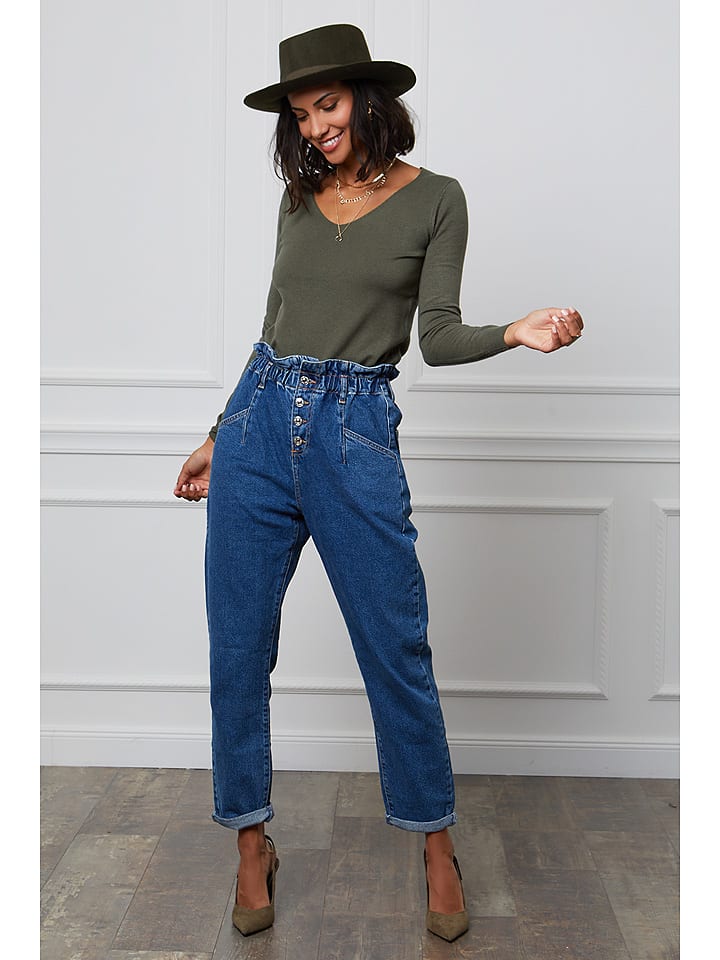 Soft Cashmere Sweter w kolorze khaki rozmiar: 38/40