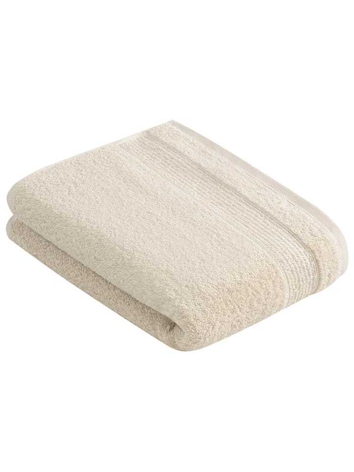 Vossen Ręcznik prysznicowy "Balance" w kolorze kremowym rozmiar: 67x140 cm