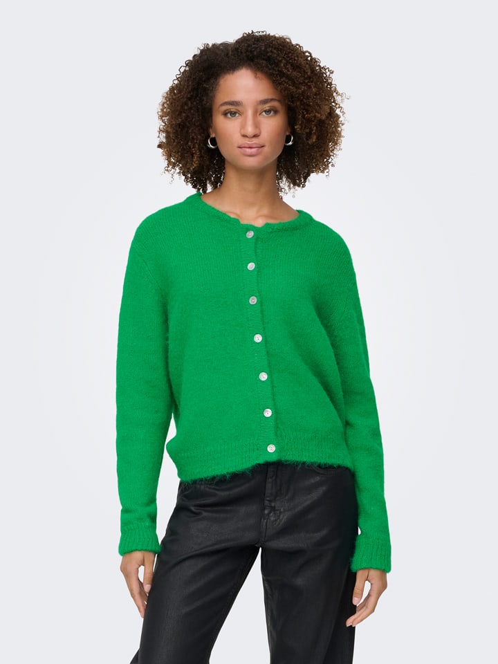 ONLY Kardigan w kolorze zielonym rozmiar: L