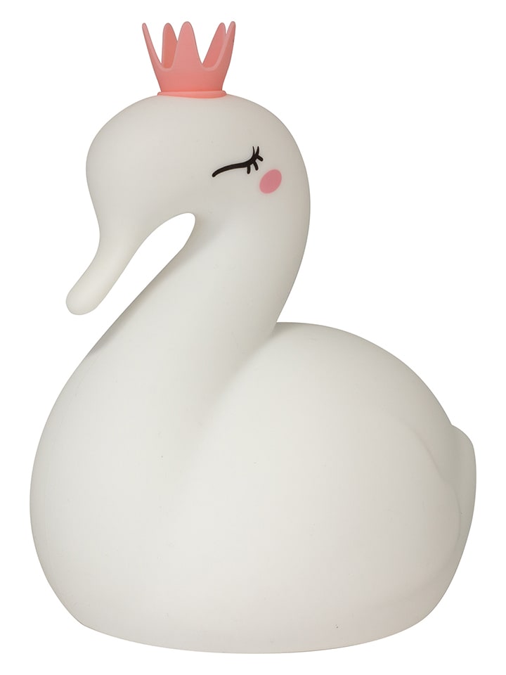 Ulysse Lampka nocna "Swan" z funkcją zmiany kolorów - wys. 17 cm - 12 m+ rozmiar: onesize