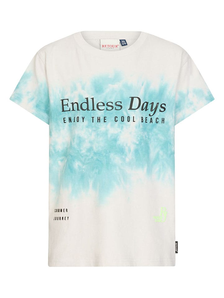 Retour Koszulka "Jared" w kolorze białym rozmiar: 170/176