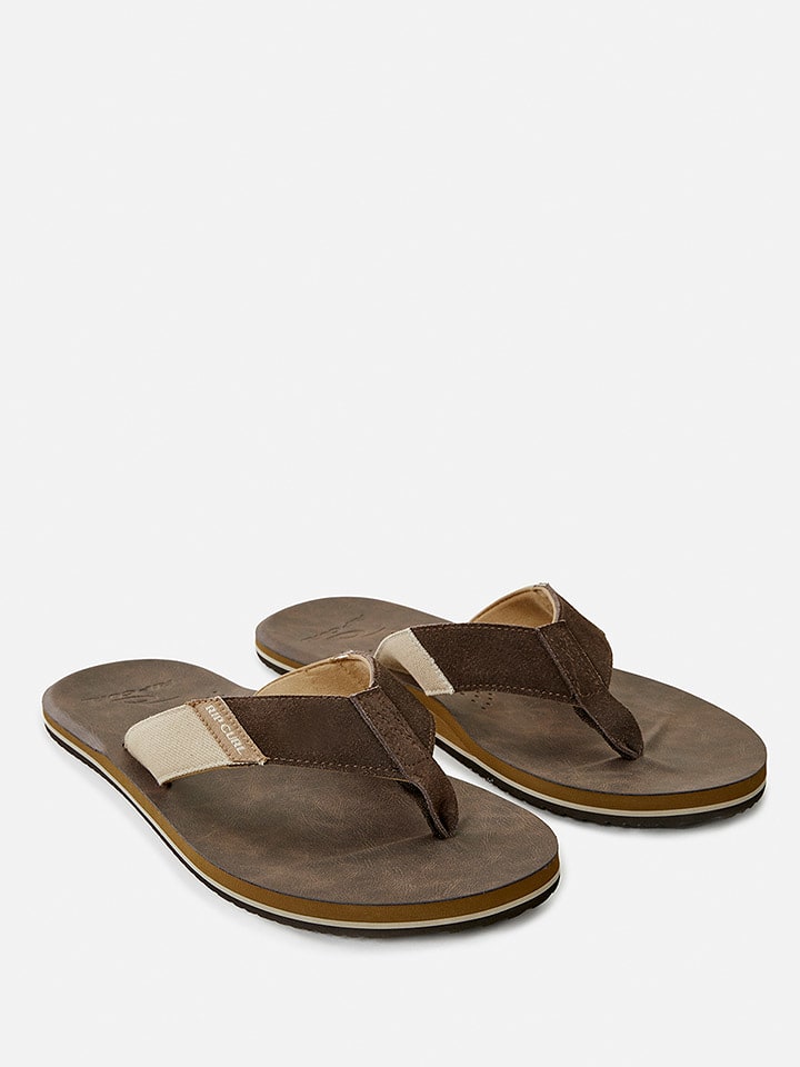 Rip Curl Japonki w kolorze brązowym rozmiar: 45