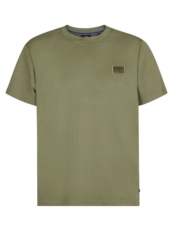 Petrol Koszulka "Reefside" w kolorze khaki rozmiar: XL