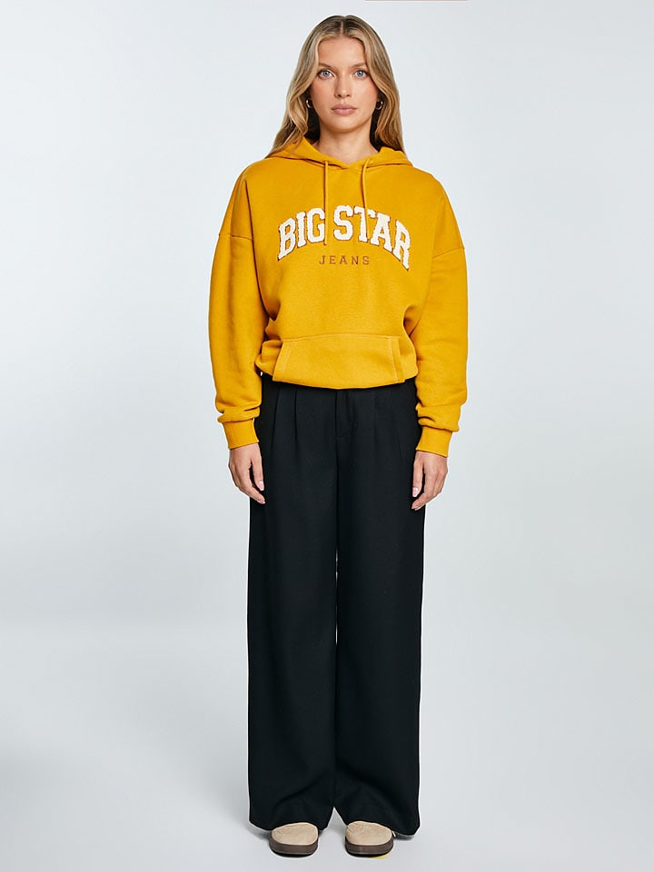 BIG STAR Bluza w kolorze żółtym rozmiar: L