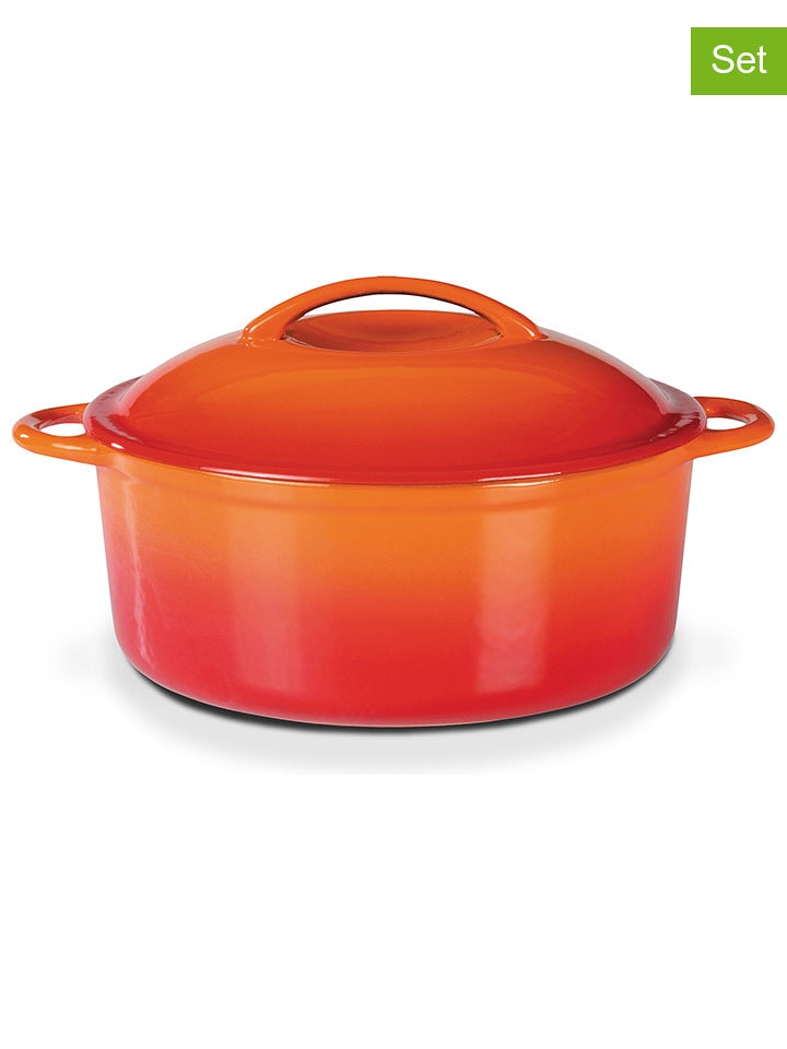 GSW 2-częściowy zestaw "Shadow" w kolorze pomarańczowym - Ø 24 mm rozmiar: onesize