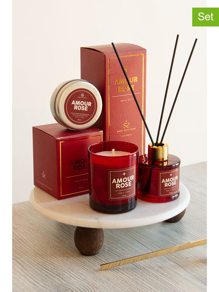 Lucky Bees 3-częściowy zestaw "Amour Rose" rozmiar: onesize