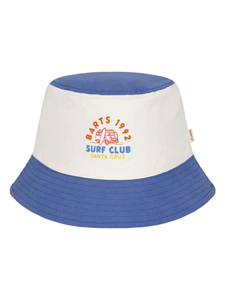 Barts Kapelusz "Feliep" w kolorze biało-niebieskim rozmiar: 53-55 cm