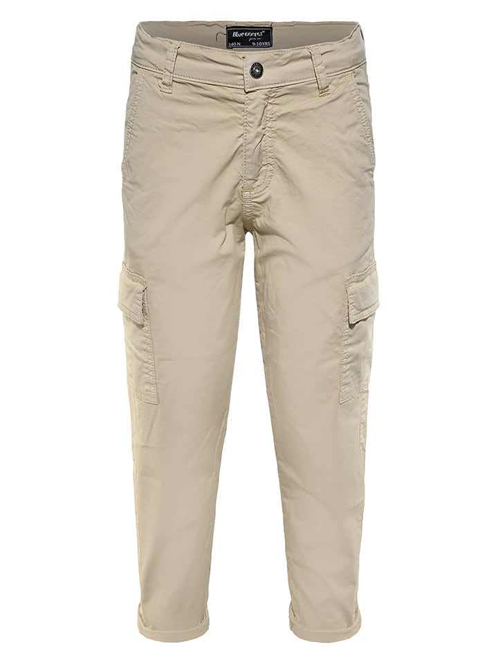 Blue Effect Bojówki w kolorze beżowym rozmiar: 128