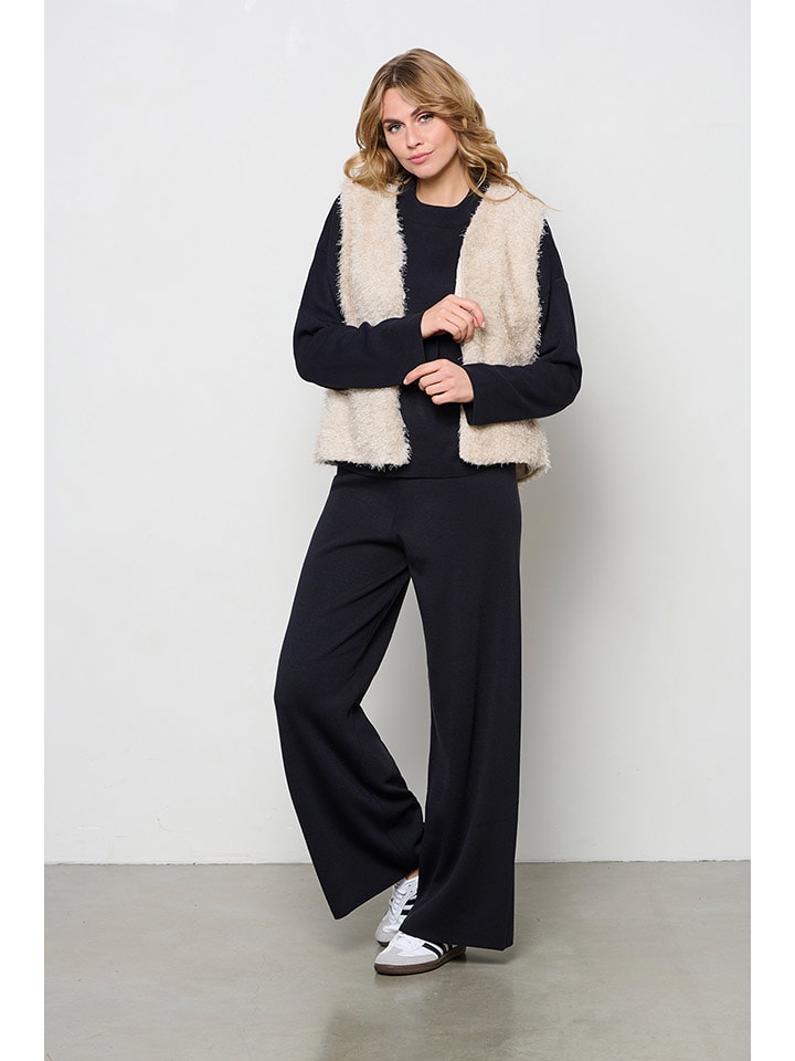 &Co Woman Spodnie "Brea" w kolorze czarnym rozmiar: XL