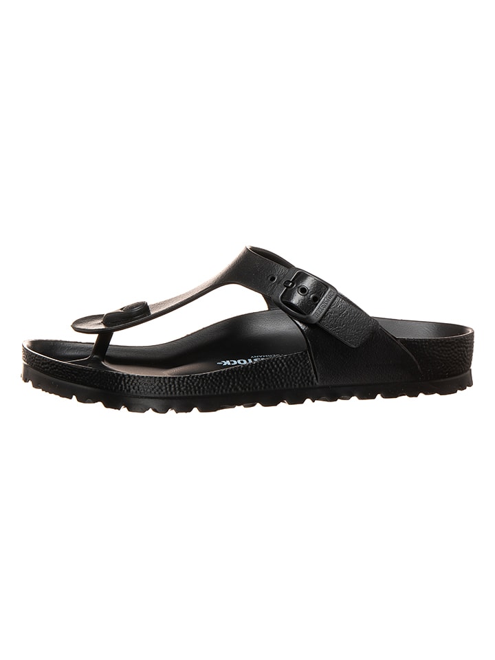 Birkenstock Japonki "Gizeh" w kolorze czarnym rozmiar: 37