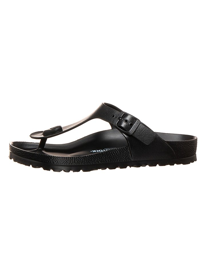 Birkenstock Japonki "Gizeh" w kolorze czarnym rozmiar: 37