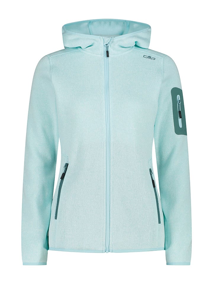 CMP Kurtka polarowa w kolorze turkusowym rozmiar: 36