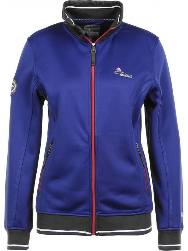 Peak Mountain Kurtka polarowa "Acreen" w kolorze niebieskim rozmiar: S