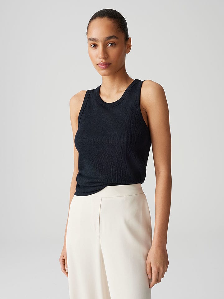 OPUS Top "Ilesso" w kolorze czarnym rozmiar: 44