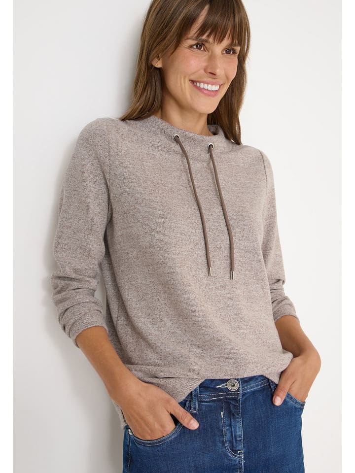 Cecil Bluza w kolorze beżowym rozmiar: XS