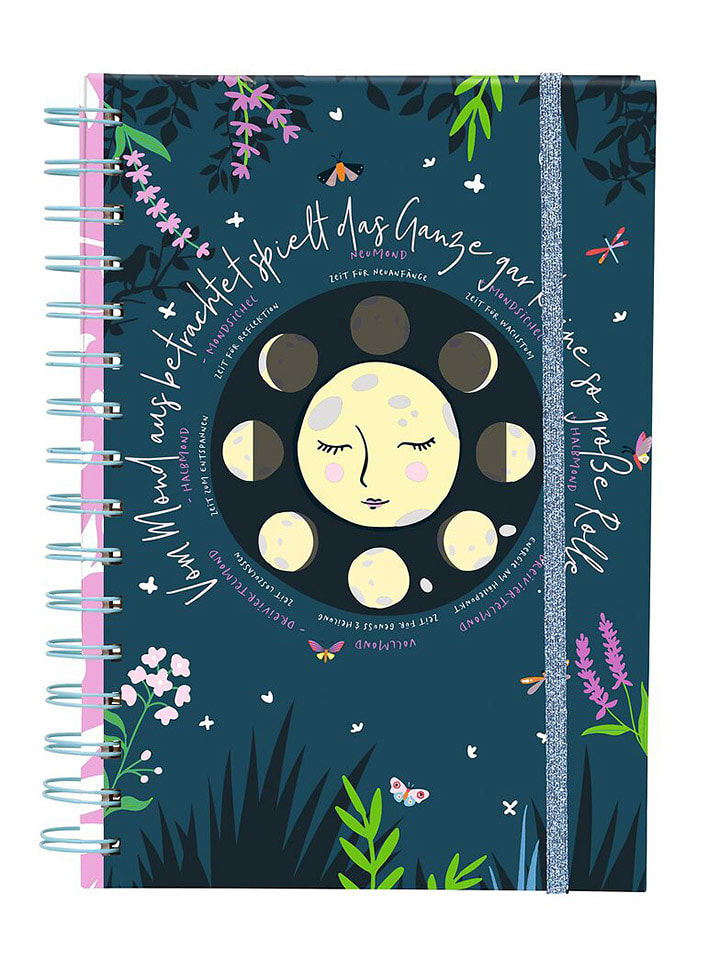 moses. Notatnik "Moonchild" w kolorze granatowym rozmiar: onesize