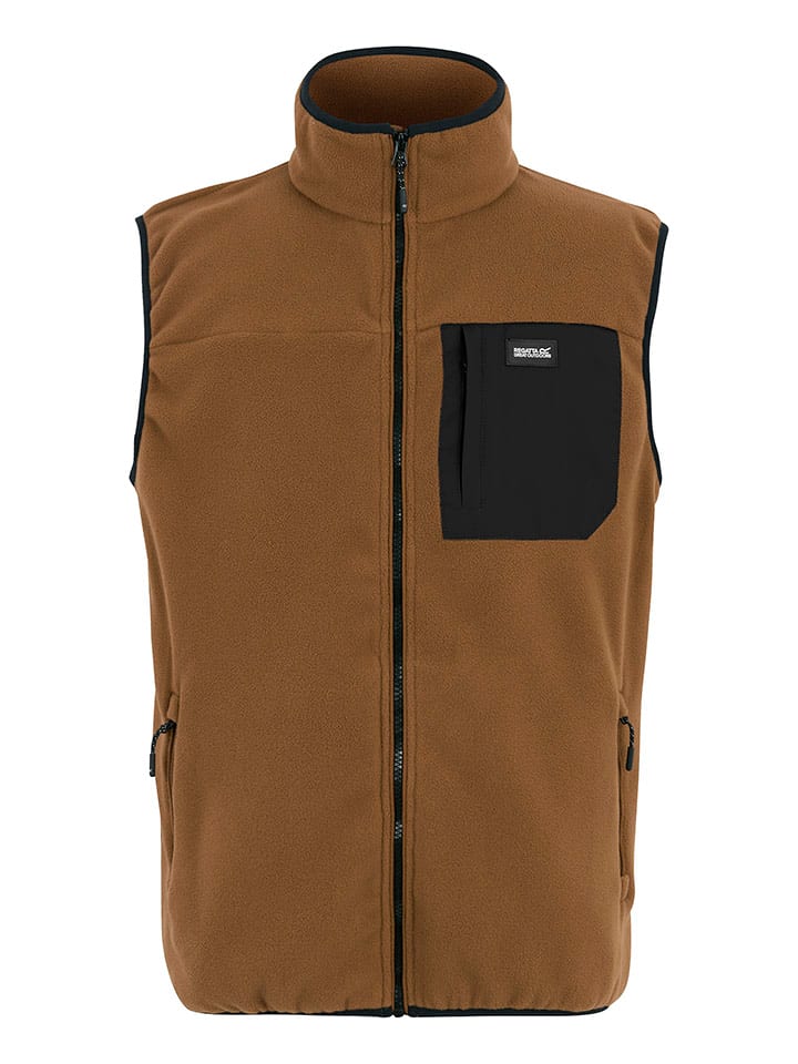 Regatta Kamizelka polarowa "Frankie" w kolorze jasnobrązowym rozmiar: M