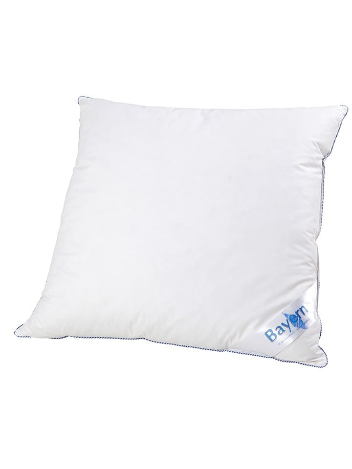 Böhmerwald Poduszka puchowa "Bayern - Extra soft" w kolorze białym rozmiar: 40x80 cm