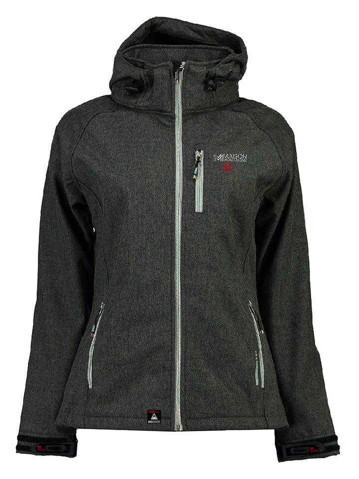 Maison Montaigne Kurtka softshellowa "Tilamai" w kolorze antracytowym rozmiar: XL