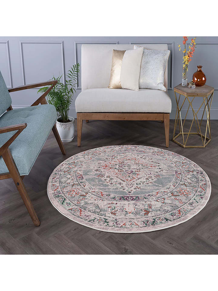 Mioli Bawełniany dywan ze wzorem rozmiar: 180x180 cm