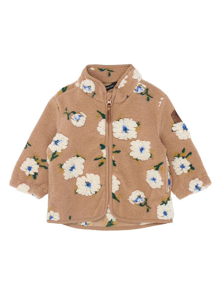 mikk-line Kurtka polarowa w kolorze beżowo-jasnobrązowym rozmiar: 110