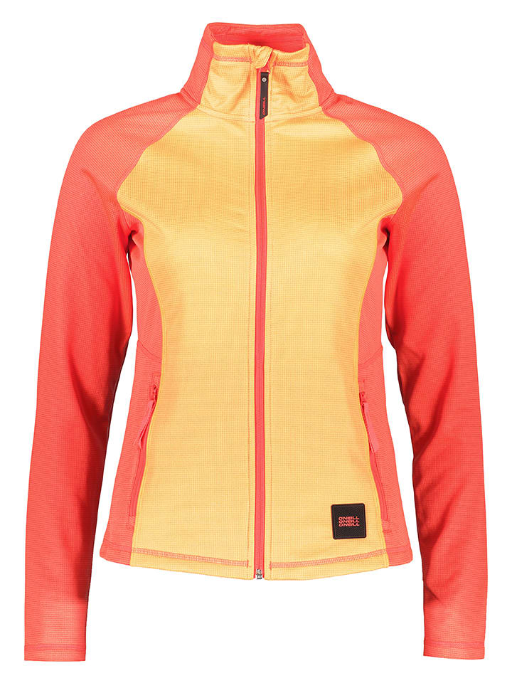 O'Neill Kurtka polarowa "Athmos" w kolorze pomarańczowo-żółtym rozmiar: XS