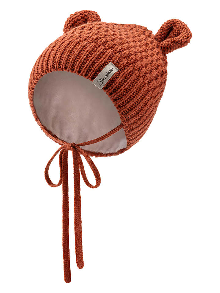 Sterntaler Czapka w kolorze jasnobrązowym rozmiar: 47 cm