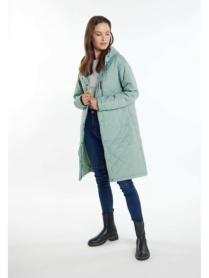 Schmuddelwedda Płaszcz przejściowy w kolorze miętowym rozmiar: M